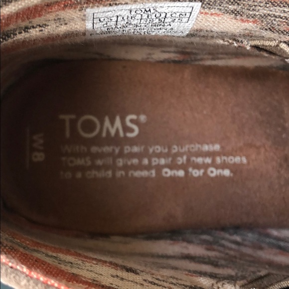 Toms Taupe Wedge Bootie Size 8 - Picture 3 of 6